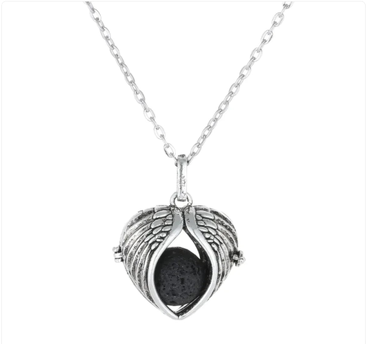 Volcanic Stone Pendant Necklace