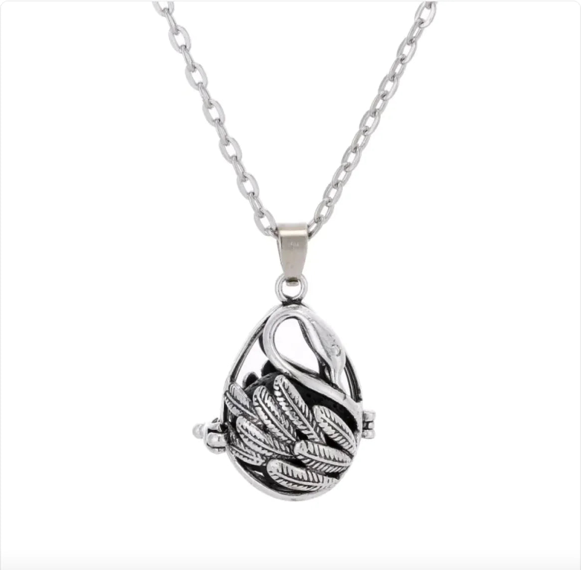 Volcanic Stone Pendant Necklace