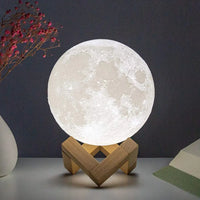 Thumbnail for LED Battery Moon Lamp