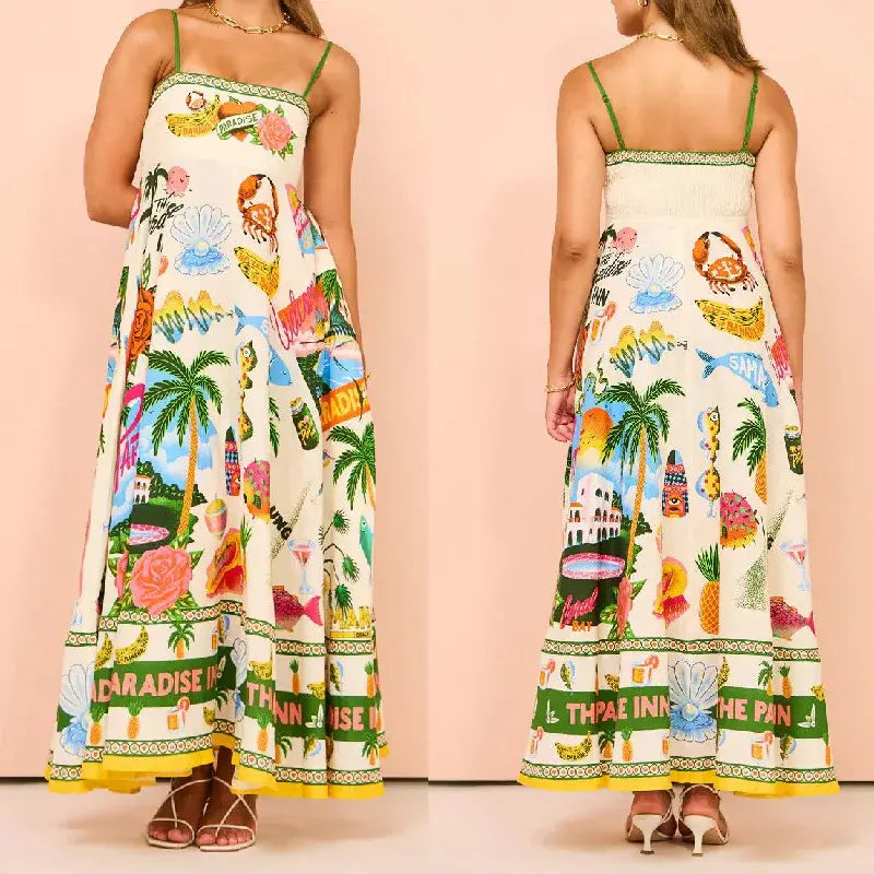 Trendy Boho Summer Dress