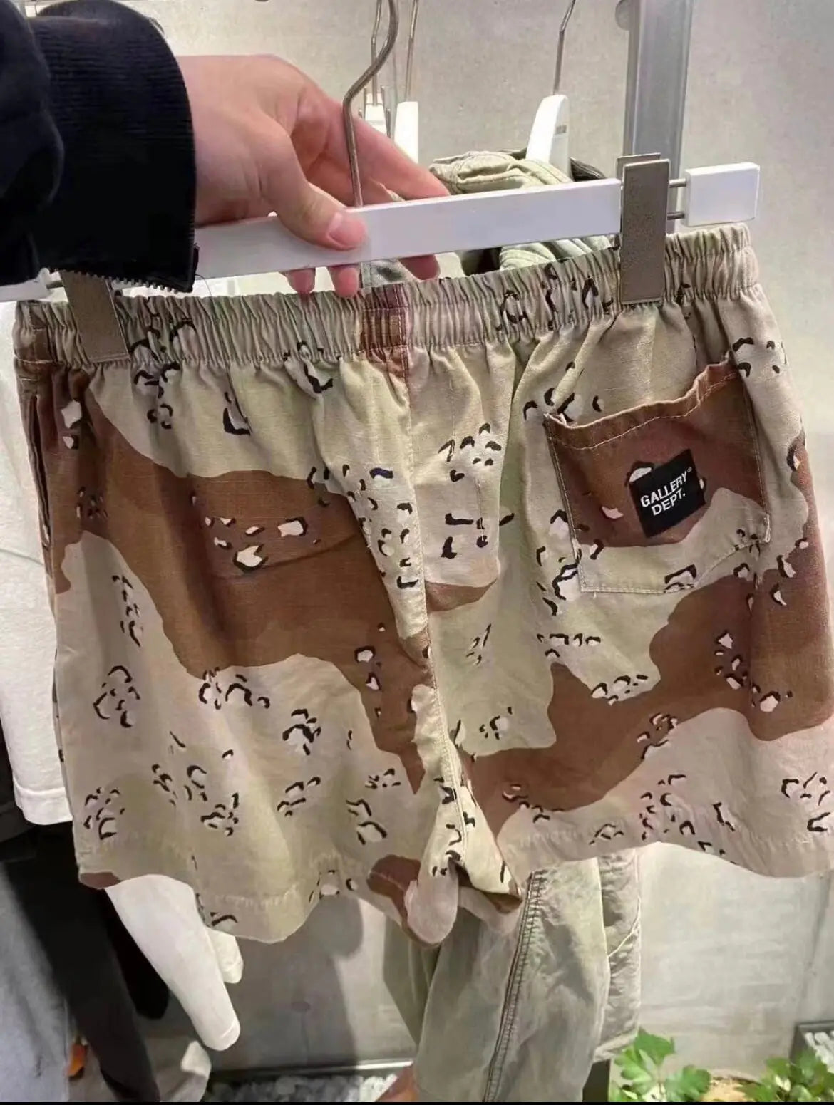 Men's Desert Camo Cotton Shorts