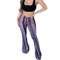 Thumbnail for Frauen Boho Flare Pants