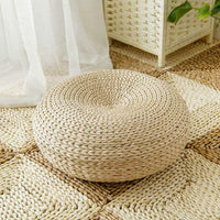 Thumbnail for Round Straw Tatami Meditation Cushion