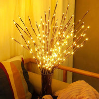 Thumbnail for LED Willow Branch Lamp: Elegant Home Decor Accent