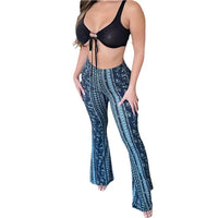 Thumbnail for Frauen Boho Flare Pants