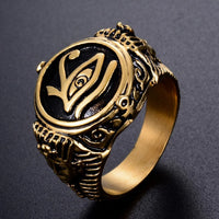 Thumbnail for Egyptian Pharaohs Eye of Horus Ring