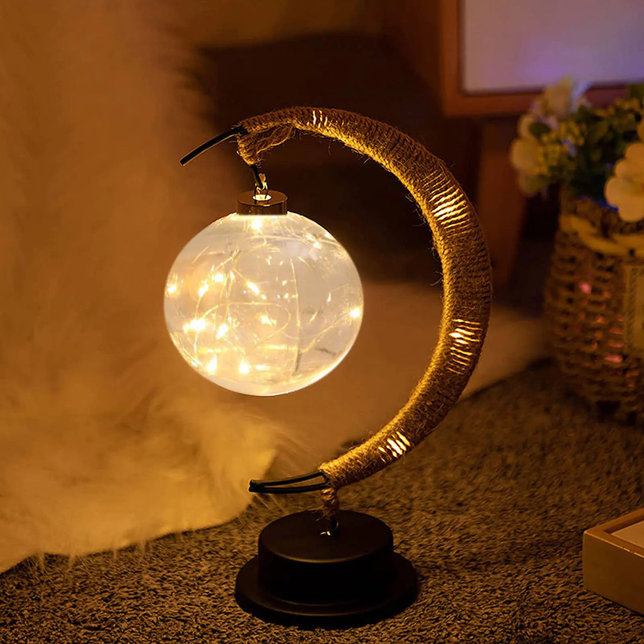 3D Moon LED Lamp