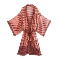 Thumbnail for Elegant Lailee Kimono Robe