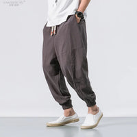 Thumbnail for Men Kimono Haori Trousers