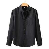 Thumbnail for Men's Long Sleeve Cotton Shirt