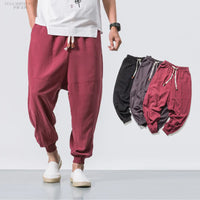 Thumbnail for Men Kimono Haori Trousers