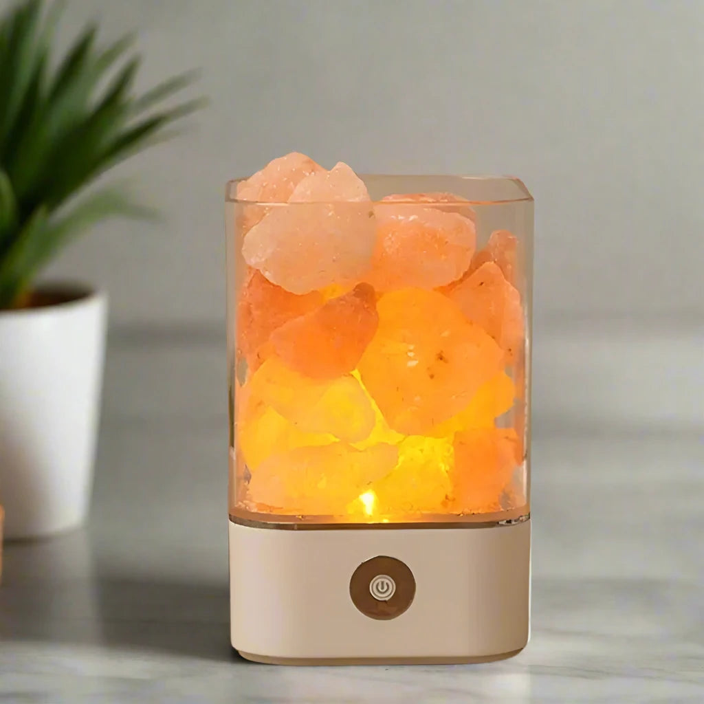 Crystal Natural Himalayan Salt Lamp featured image