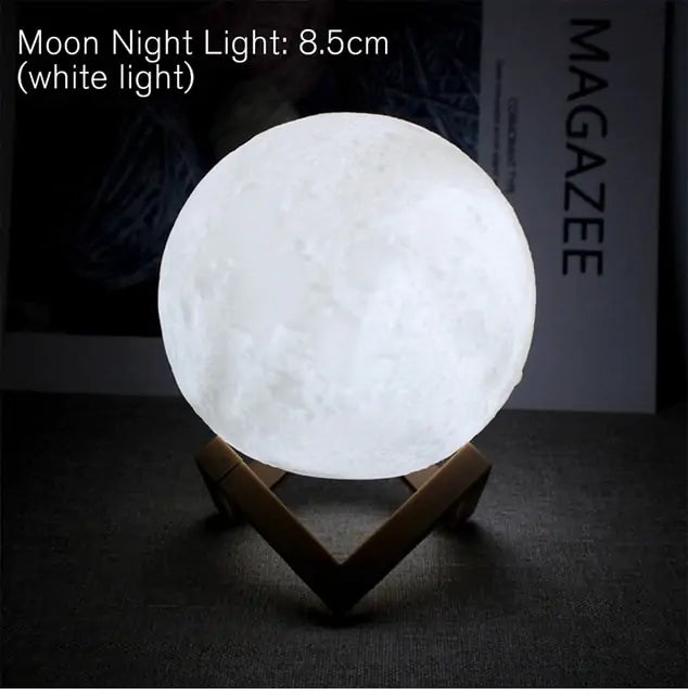 LED Battery Moon Lamp