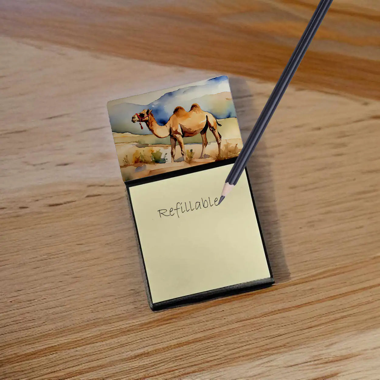 Camel Sticky Note Holder