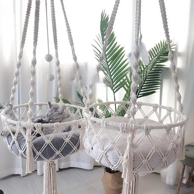 Cotton Rope Cat Hammock