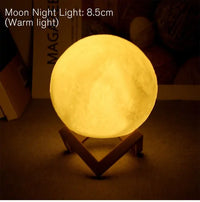 Thumbnail for LED Battery Moon Lamp