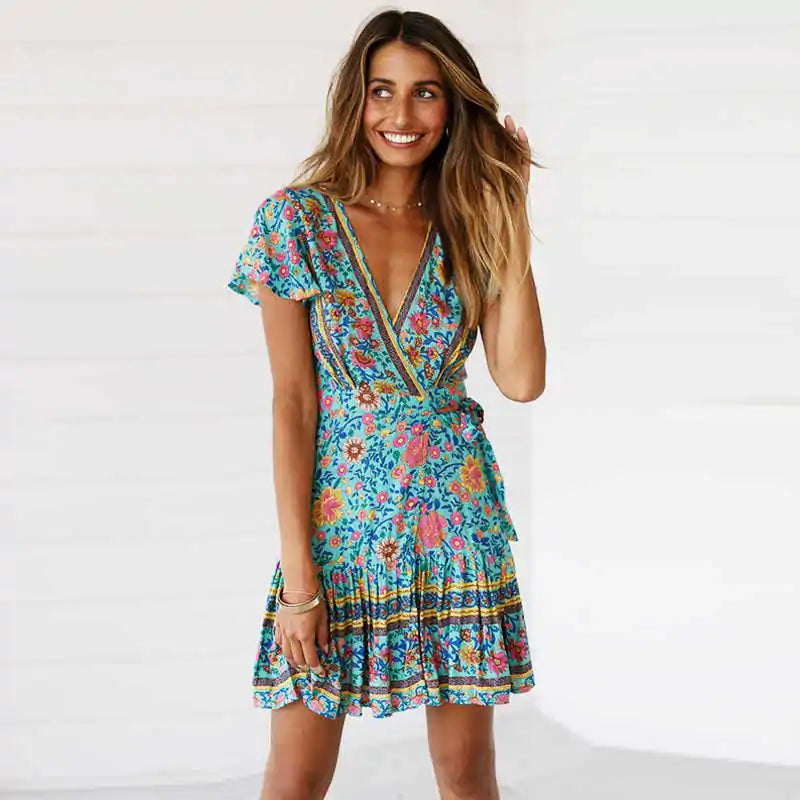 Floral Boho Dress